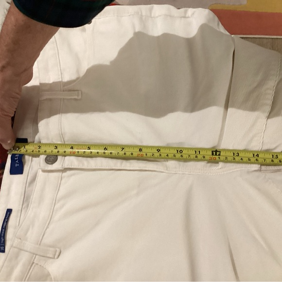 Talbots white corduroy pants - Picture 8 of 9